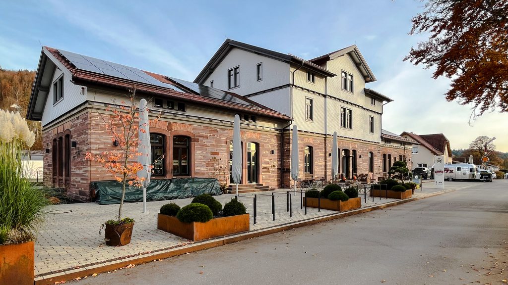 Bahnhofsgebäude in Nagold